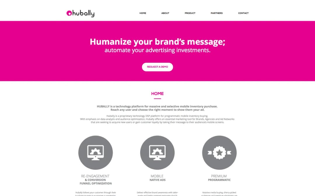 Hubally project preview